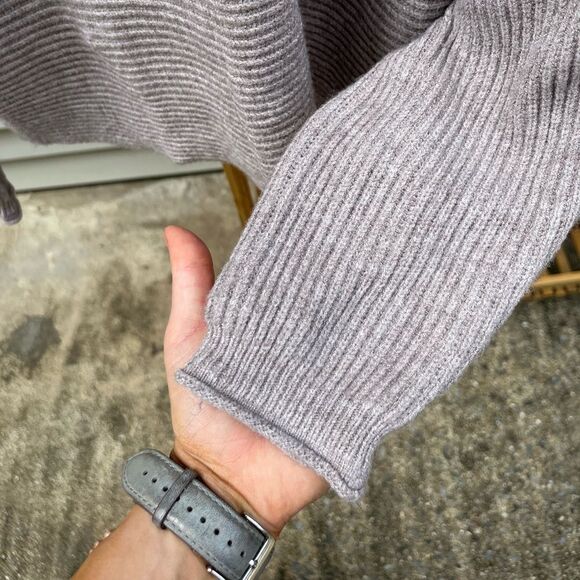 Poof Apparel SUPER SOFT Turtle neck sweater neutral warm stretchy top - Picture 3 of 6